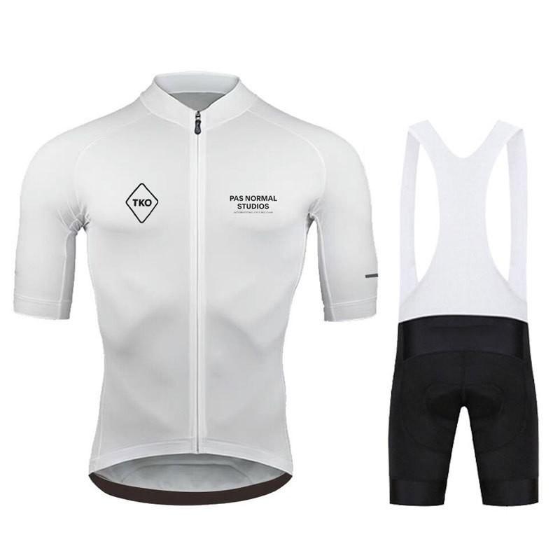 Mens Short Sleeve Cycling Jersey Set Team Edition Road Bikes Breathable