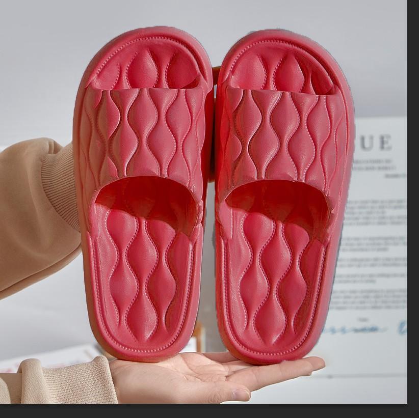 Slippers Women's Home Couple Hotel Bathroom Non-slip Thick Bottom Massage Indoor Summer Cool Slippers Men