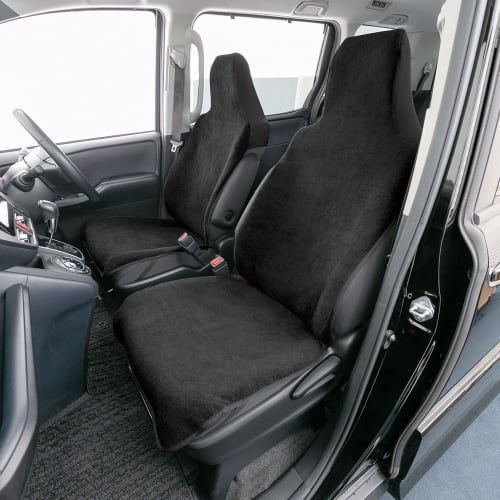BONFORM Seat Cover, Water Absorbent and Waterproof Cover, Water Absorbent and Waterproof, 1 Front Seat, Black 4042-10BK