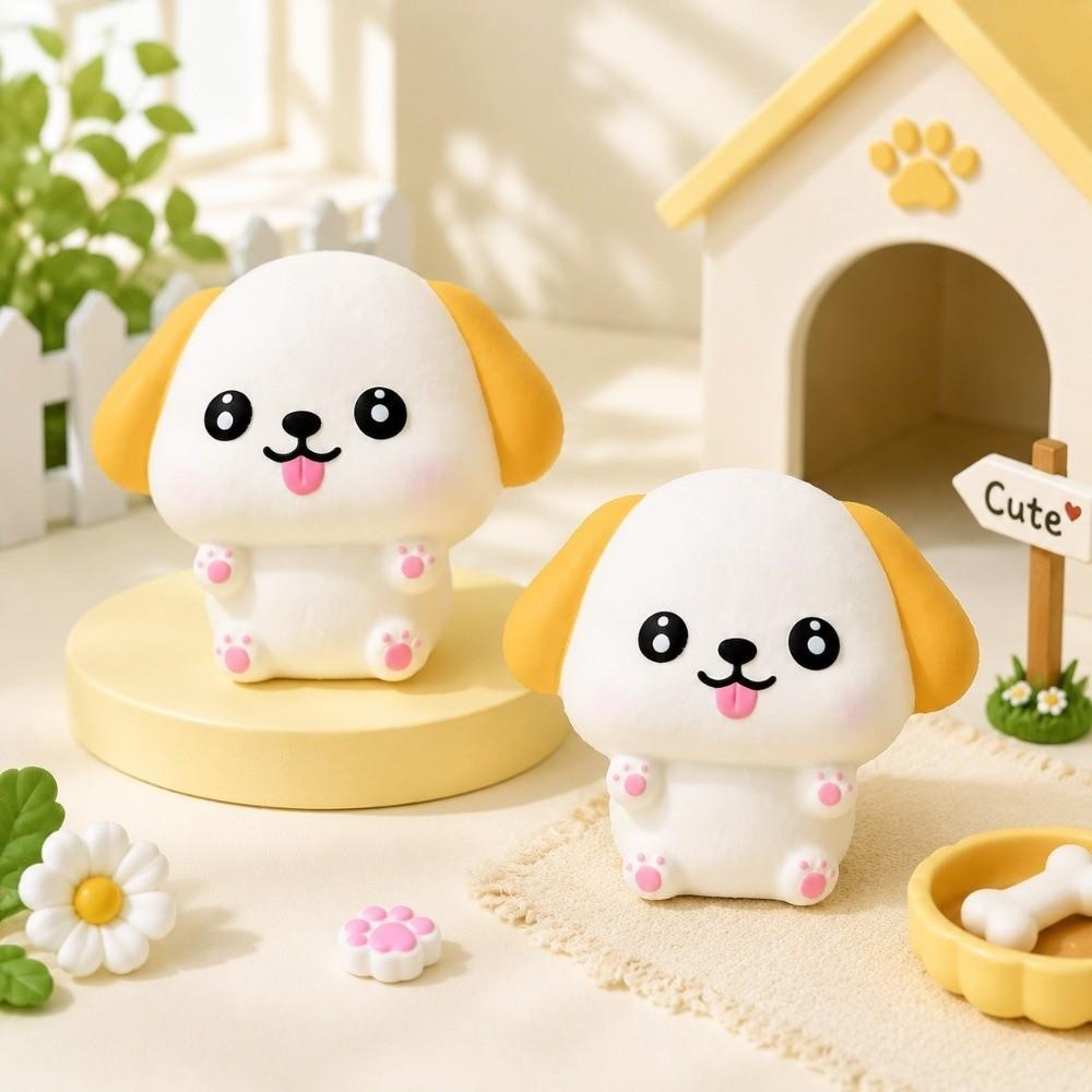 Slow Rebound Puppy Squishy Toy Super Soft Dog Squeezable Toy Dog Fidget Toy  Students Gifts