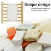 10/20/30Pcs Wooden Soap Tray Self Draining Soap Dish Holder Bathroom Soap Case for Bathroom Kitchen Sink Soap Saver Natural