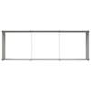 Planter Pastel Green 290 X 100 X 45 Cm Galvanized Steel