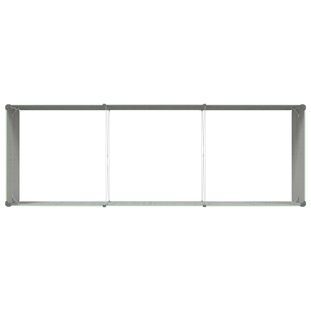 Planter Pastel Green 290 X 100 X 45 Cm Galvanized Steel