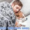 Pet Blanket Cute Cartoon Pattern Blanket Cute Warm Pet Bed Mat Washable for Small Medium Large Dogs Puppy Pet Supplies Cat Dogs