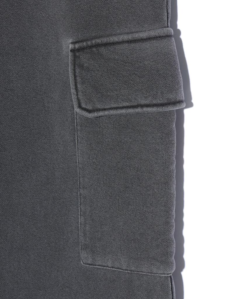 BUNKERBUSTER Pigment Cargo Wide Sweatpants Charcoal (Mp6Pu187-075)