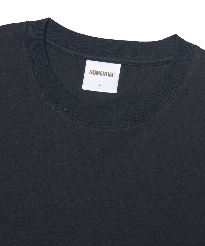 Nomaenyueol Nm Plain Crop T-Shirt - Black