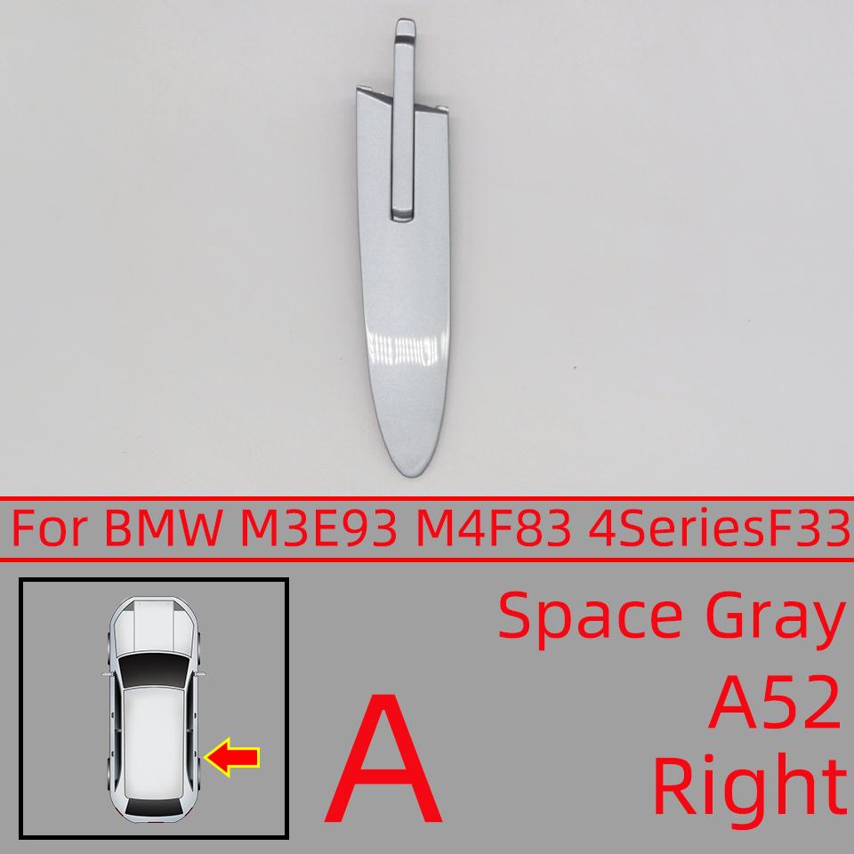 For BMW E93/M3 07-13 F83/M4 14-19 4Series F33 Convertible Roof Trim Cover Trim Strip Accessory Painted Auto Parts