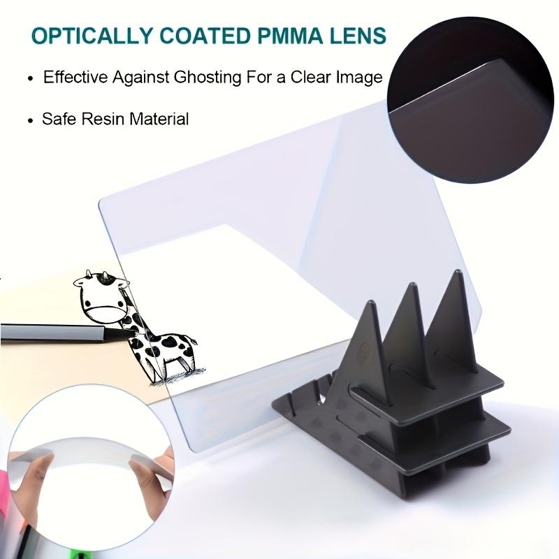 1pc Optical Drawing Board-Suitable for Artists and Beginners,with Reflective Mirror and Adjustable Stand,Suitable for All Season