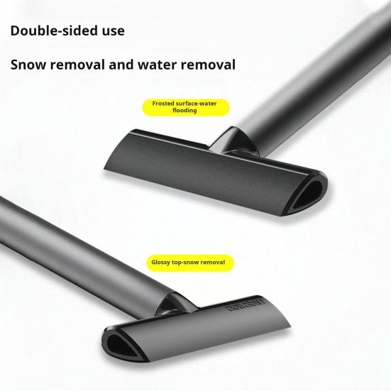 Ice Scraper with Detachable Window Squeegee for Cars Windshield Double-sided Snow Shovel