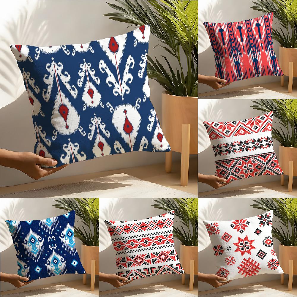 Russian Shading Pillow Case Linen Cushion Covers For Decorative Sofa Home Pillows Case Car Chair Pillows Cases