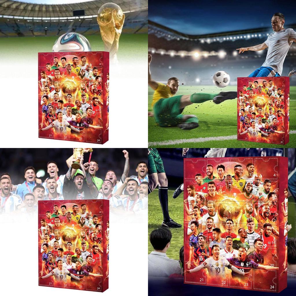 Exciting World Cup Advent Calendar Festive Pvc Design For Holiday Cheer And Countdown