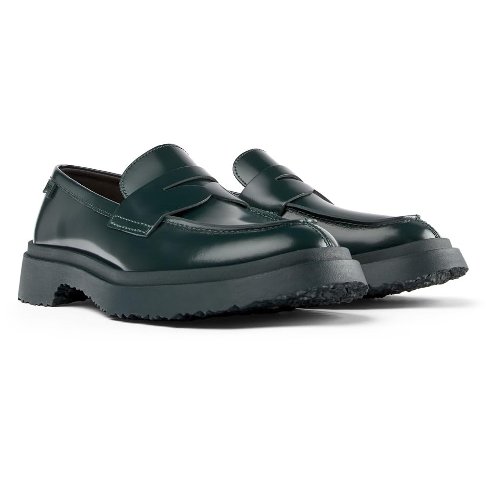 Camper Walden Dark Size Cm Loafers, K201116, Women's, Green, T99, 23.0