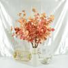 Natural Artificial Fall Eucalyptus Leaves DIY Autumn Leaf Branch Artificial Leaves Branche  Table