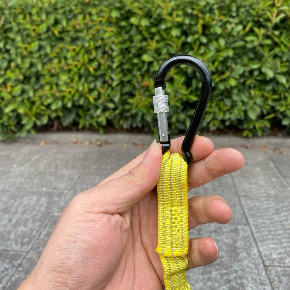 Tragbarer Clip Bungee-Seil Anti-Fall Fallschutz Ausrüstung Werkzeug-Sicherungsleine Sicherheitsseil Klettern