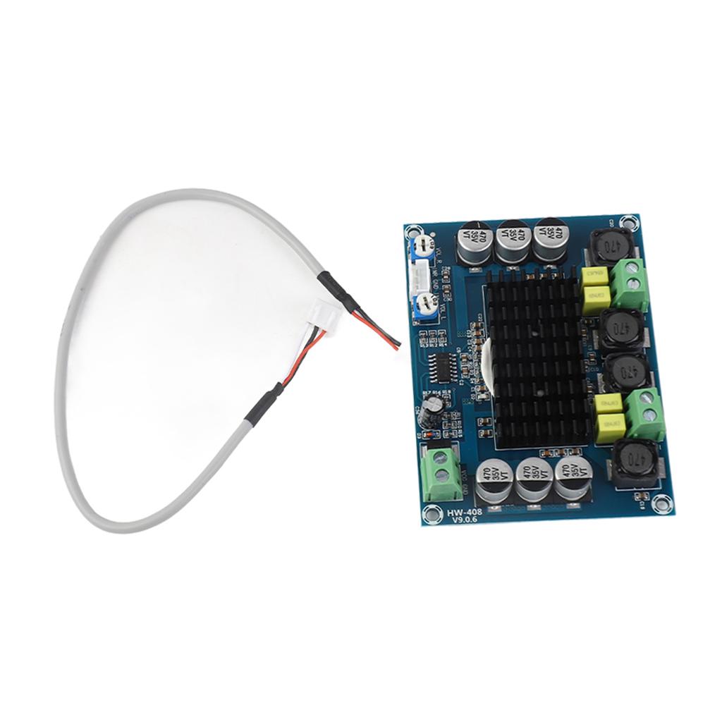 HW-408 TPA3116D2 Alta Potência Canais Duplos DIY Placa Amplificadora de Potência Digital o