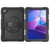 Armor Rotating Kickstand Silicone PC Tablet Stand Case Protective Cover for Samsung Tab A9 A9 Plus A8 A7
