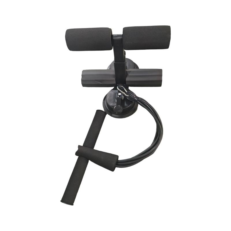 Многофункциональный эспандер, тренажер, аксессуар для зала, педали, эспандеры для лодыжек для тренировок, подтягивания, йога, растяжка чёрный