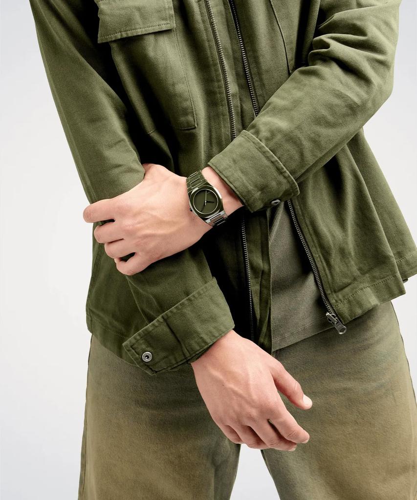 Authorized Distributor D1 Milano and Watch CEBU04 Ceramic Pure Green 37mm [D1 MILANO] Men's Women's