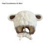 New Cute Ear Warm Hat Windproof Cold Proof Ear Protection Hat Coral Velvet Thickened Pullover Cap Baby