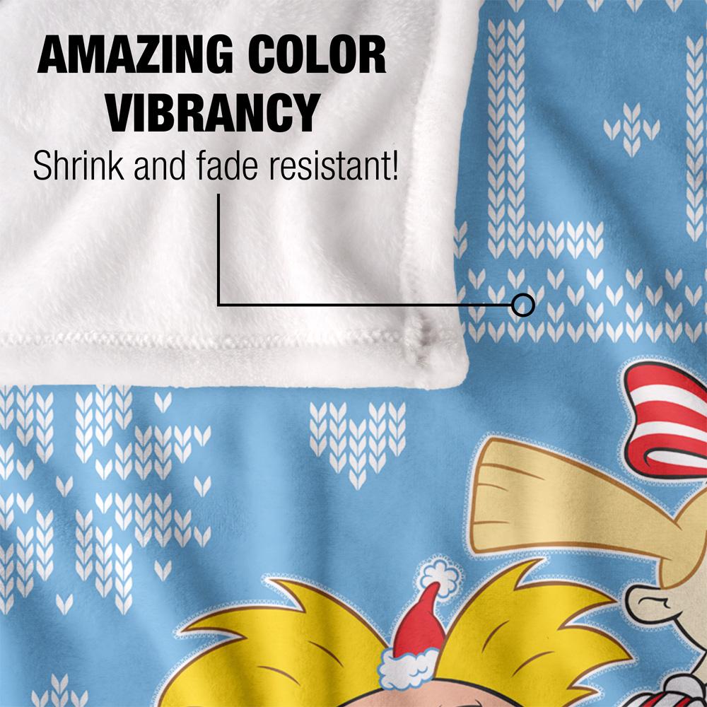 Ren & Stimpy Chill Out Silky Supersoft Blanket