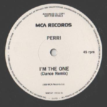 12-Zoll-Schallplatte PERRI Im The One MCAT1311 MCA Records 1989 UK SoulFunk Gebraucht