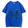 Summer New Cotton Short Sleeve T-Shirt Gothic Casual Fashion Couple Tops For Men Women