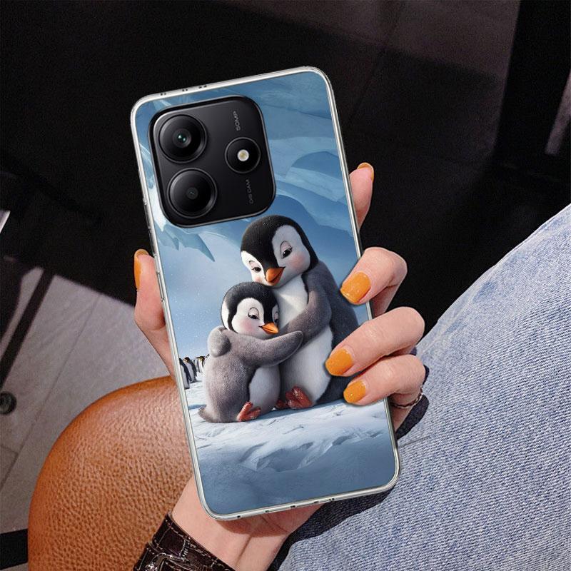 Penguins Love At The North Pole Phnoe Case for Phnoe Case for Xiaomi Redmi Note 15 14 14S 13 Pro Plus 12 12S 11S 11E 10S 10 11T