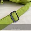 Color-blocked wet and dry separation gym bag travel bag