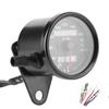 Contachilometri Contagiri Tachimetro LED 12V Stile Retrò Alta Precisione per Motocicletta