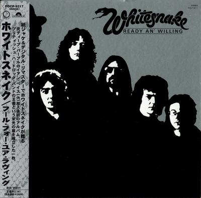 CD WHITESNAKE - Ready An' Willing POCP9217 Polydor, Sunbur 1999 Japan Rock Gebraucht