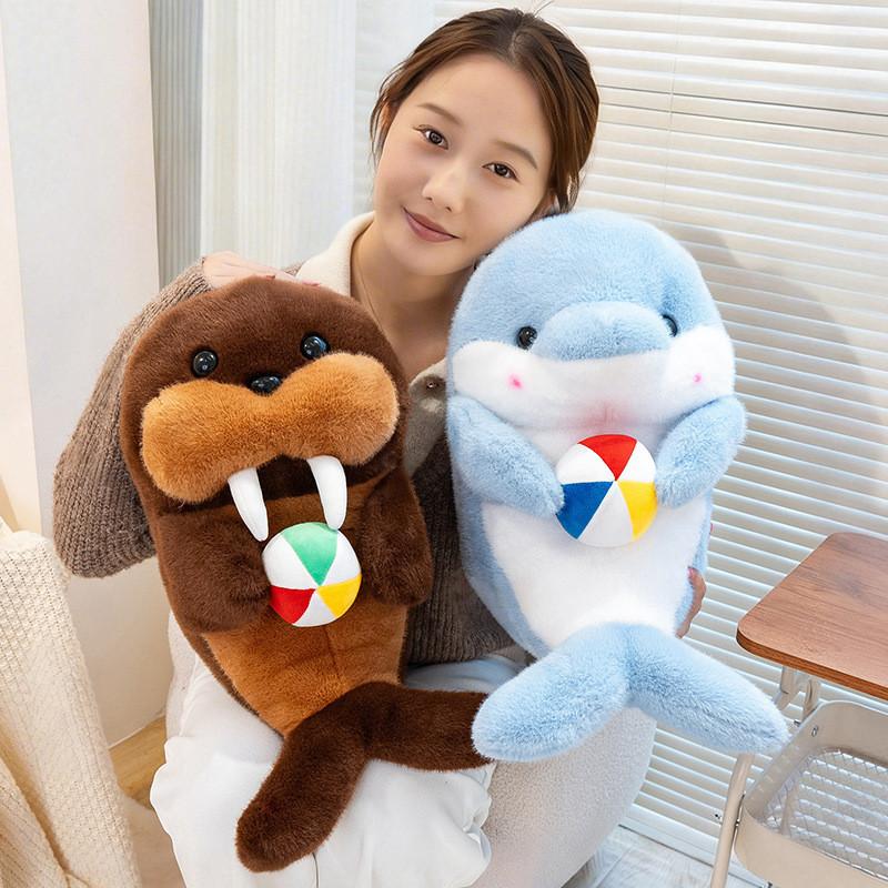 Marine Animal Plush Toy With Pp Cotton Filling For Kids And Collectors