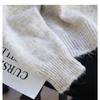 Butterfly bow ribbon women's cardigan Round neck solid color women's knitted sweater Woman long sleeved Korean style casual warm top