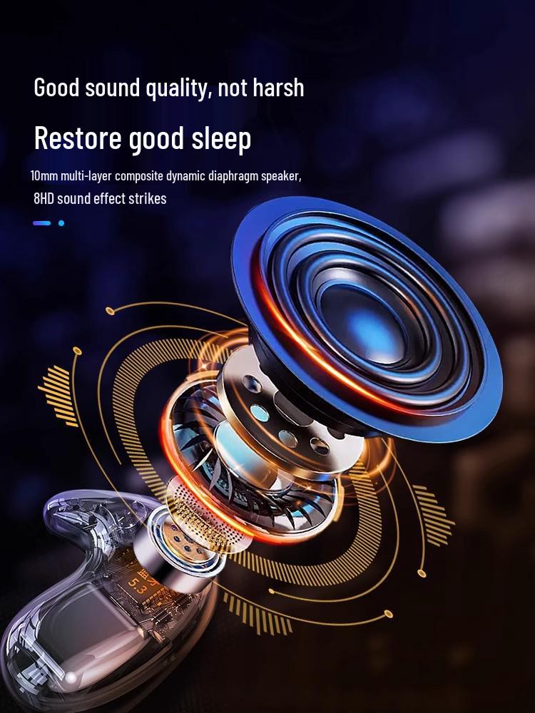 2025 Air Conduction Wireless Sleep Headphones: Long-Wear, No Pain, Extended Battery Life