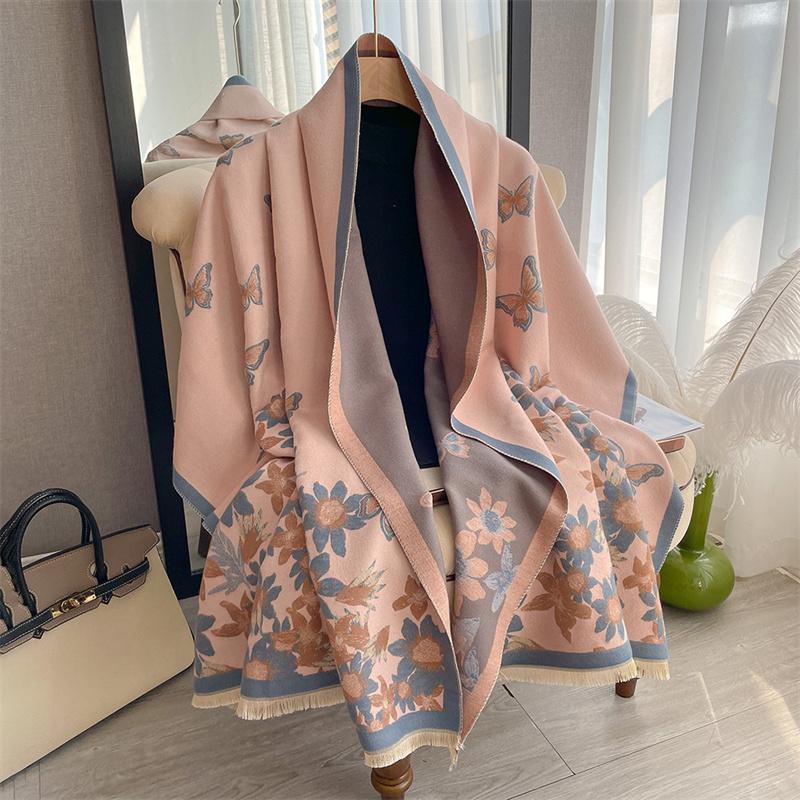 Cashmere Scarf for Women Thick Warm Winter Blanket Brand Female Luxury Quality Shawl Wrap Bufanda Poncho Echarpe Pashmina