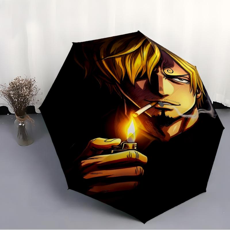1pc S-Sanji Umbrella, Sun Protection, And UV Shielding. It Has Eight Sturdy Ribs for Outdoor Use And Perfect As a Holiday Gift