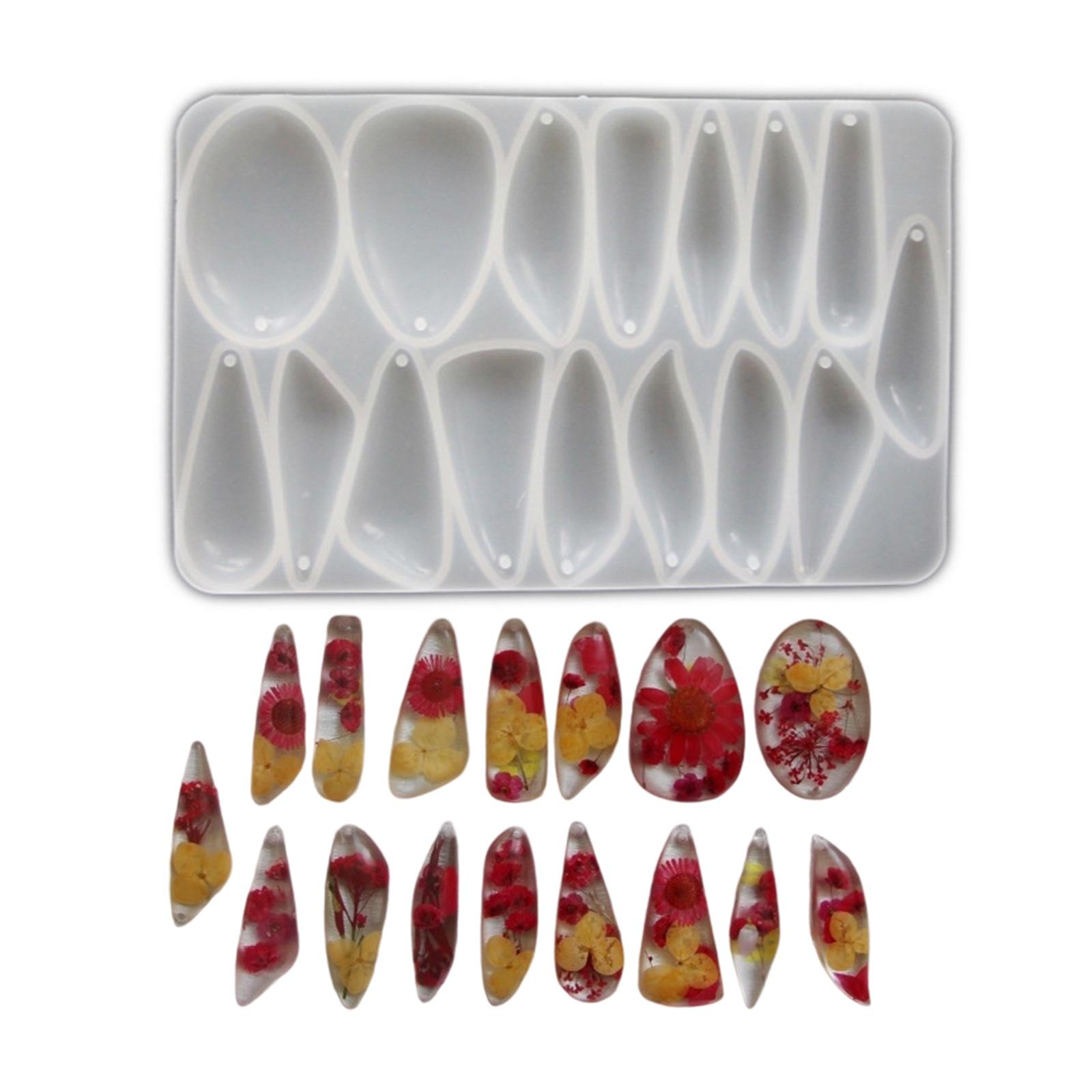 

Силиконовая форма в форме капли для аксессуаров, уникальные формы для изготовления ювелирных изделий из эпоксидной смолы для любителей рукоделия L