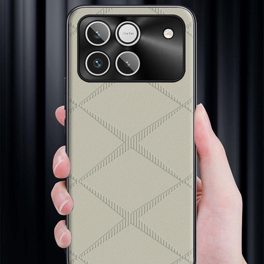 Phone Case For Honor Win 5G / Win RT 5G X-Patterned TPU PU Leather PC Anti-Drop Phone Cover