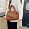 Women's Tote Bag Soft Leather Handbag Crossbody Bag Large Capacity Commuter Shoulder Bag