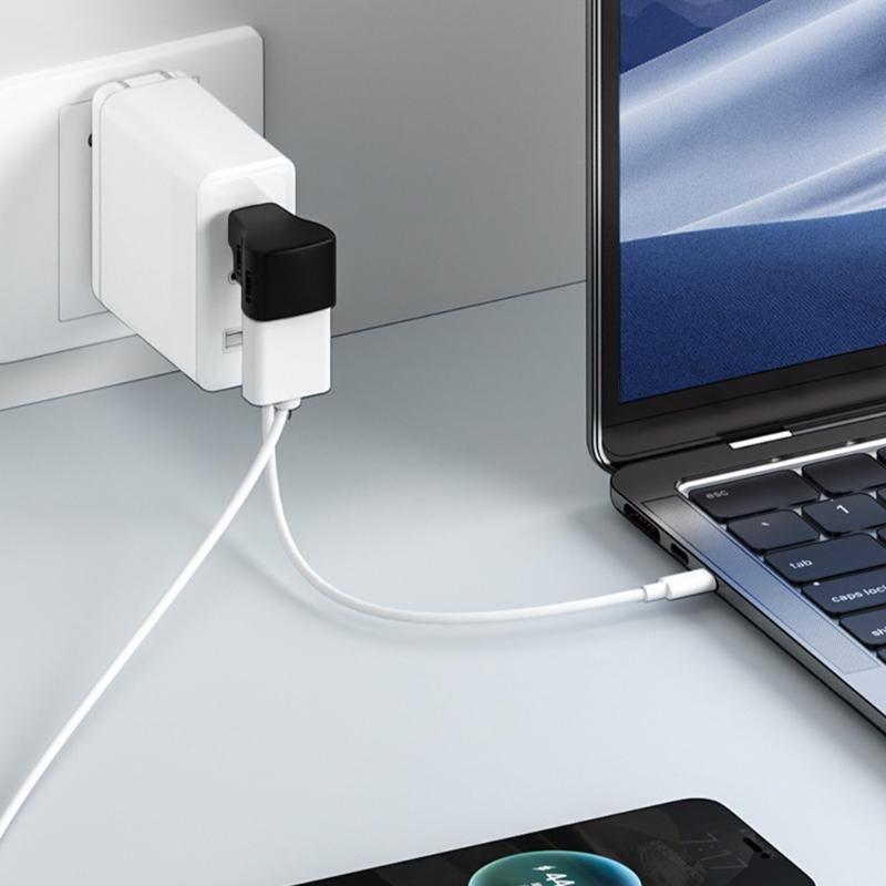 Type C to Type C USB Splitter Adapter 8K Display and 100WPD Fast Charging for Laptops and Phones