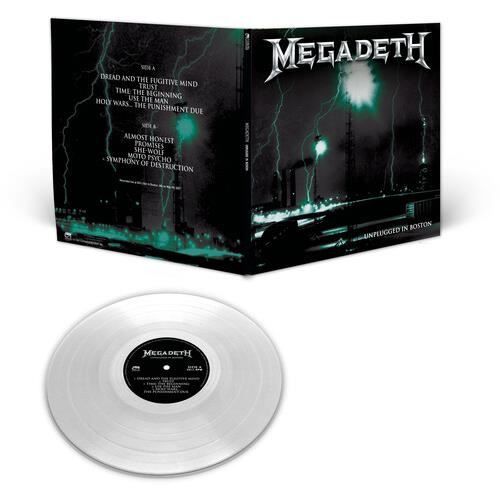 Megadeth - Unplugged In Boston (Clear Vinyl) [Vinyl] Colored Vinyl, Clear Vinyl