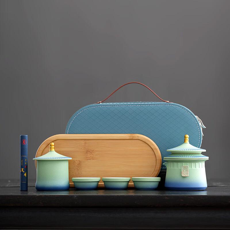 Forbidden City Gradient Green Tea Gift Set