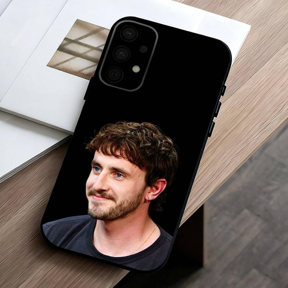 

I-Irish Actor P-Paul M-Mescal Phone Case For Samsung Galaxy A73,A72,A71,A70,A53,A52,A51,Others Soft Black Cover Samsung a51 4g