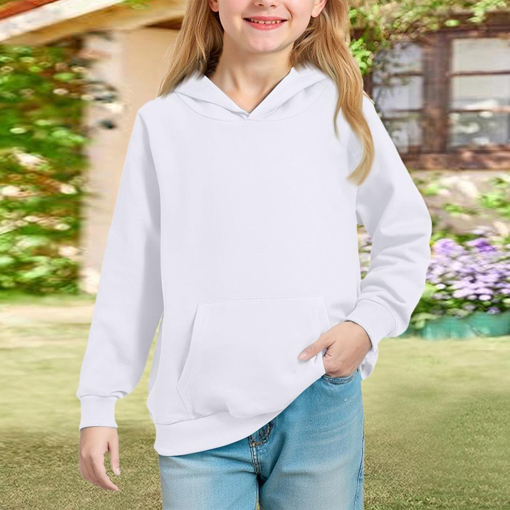 Solid hettegenser for store barn - Unisex genser
