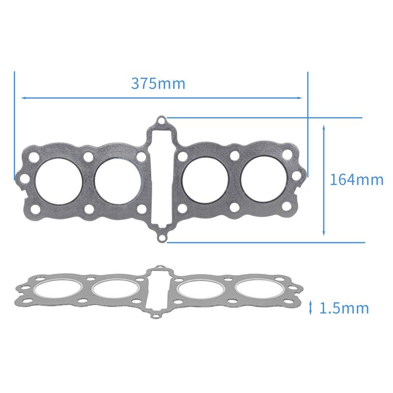 For HONDA CB500K Four 1971-1977 Cylinder Head Cover Gasket Sealing Cover Cafe Racer Accessories