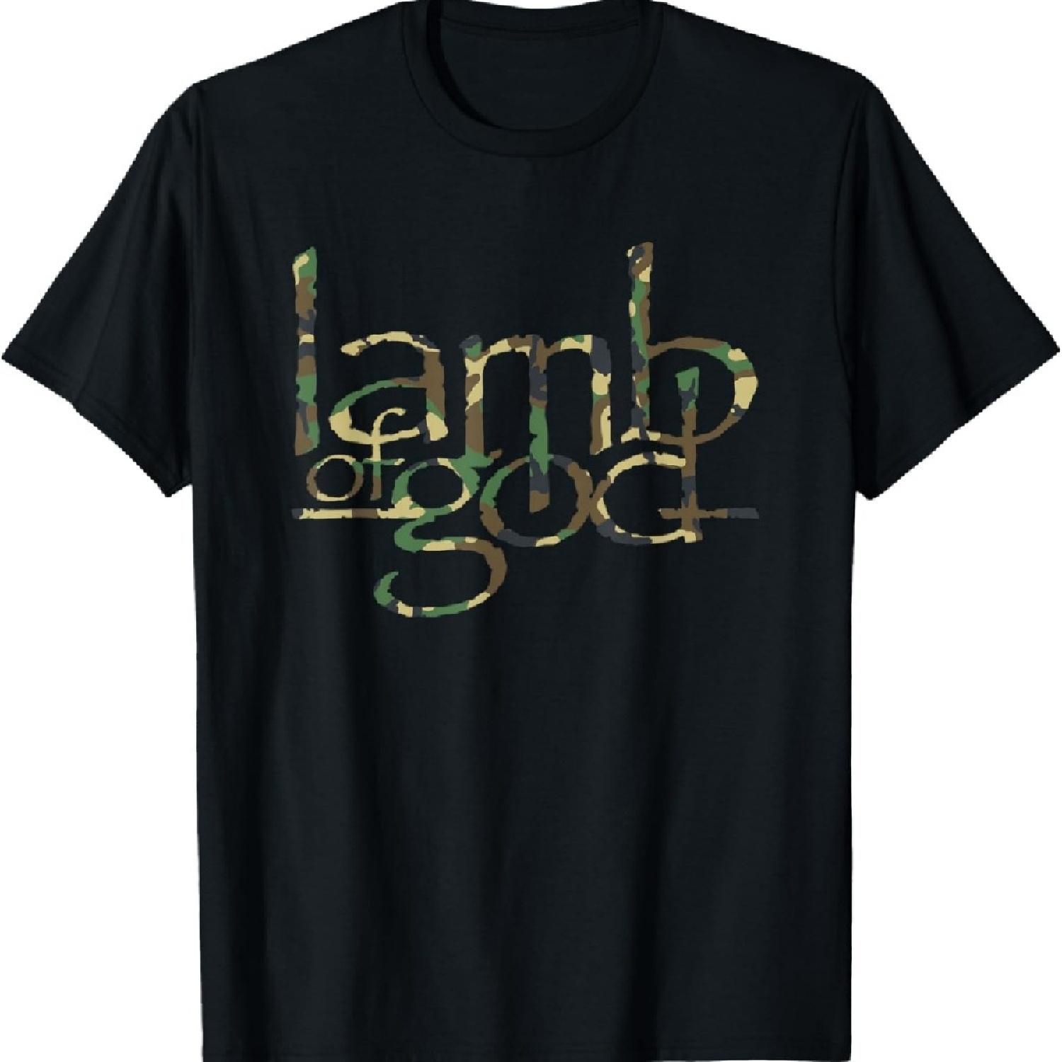 

Lamb of God – Memorial Day Camouflage Logo T-Shirt XXXXXL чорний