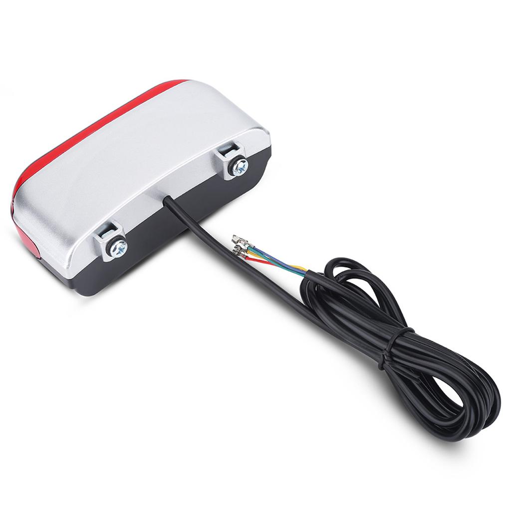 36V Electric Brake Light, Super Bright LED Rr Tail Warning Lamp with Mounting Screws, for Electric Scooters and Cycling