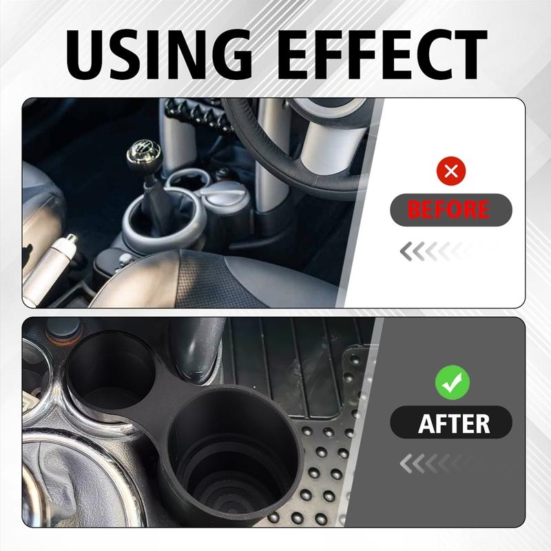 Storage Cup Holder Mini Cooper Cup Holder Extender 2001-2006 R50 R52 R53