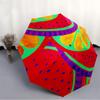 1pc Fruits Pattern Automatic Open, Sturdy Iron Frame, Compact Folding Design, All-Season Portable Umbrella for Women & Men, Outdoor Umbrella