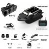 V080 GPS RC Köderboot 800m Fernsteuerung, 180 GPS-Ankerpunkte, 12V 20000mAh, Angel-Nist- & Schleppboot
