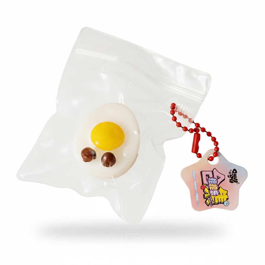 Kawaii Sandwich Dumpling Toy Soft Stress Relief Fidget Toys for Kids Adults Cute Food Play Simulation Toy